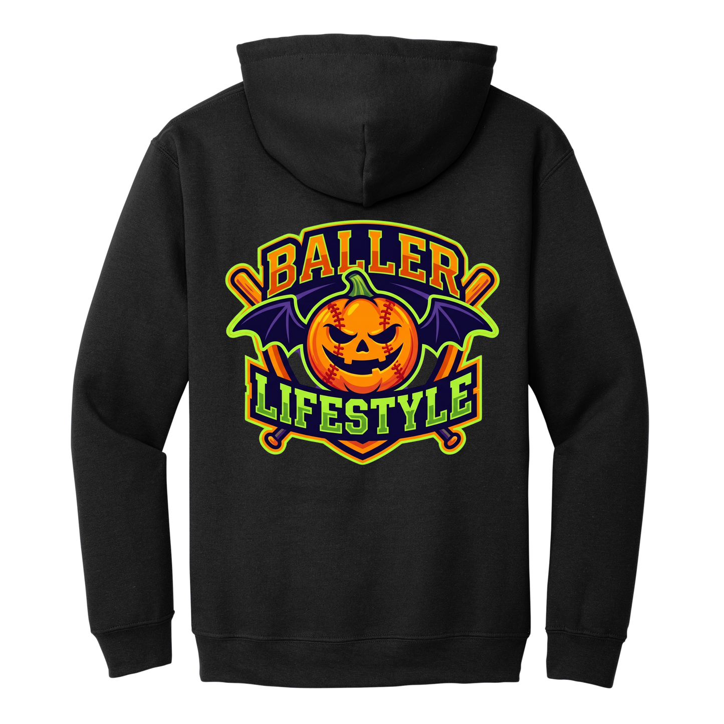 Baseball Halloween Youth Sweatshirt