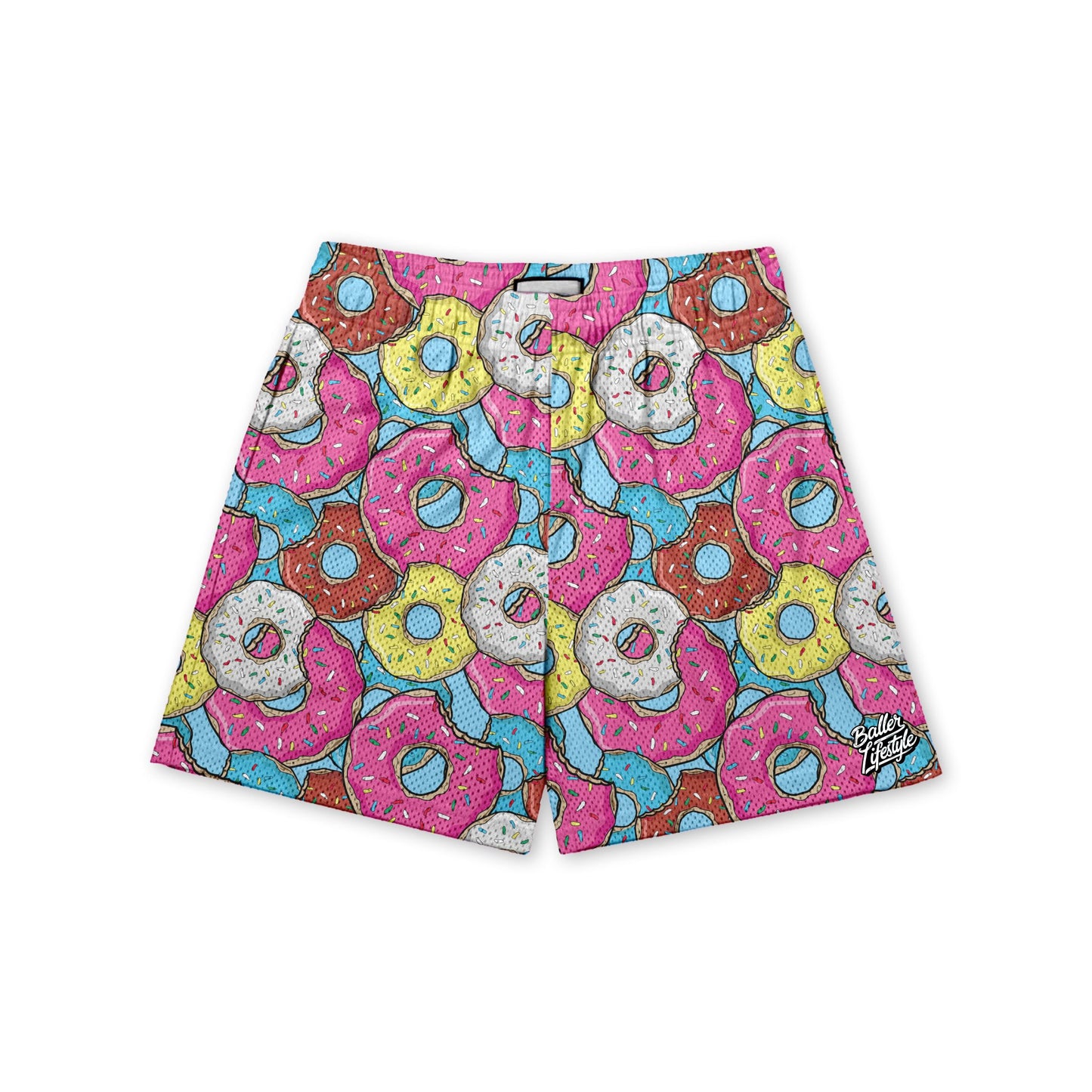 Donuts Drip Baseball Shorts Clearance