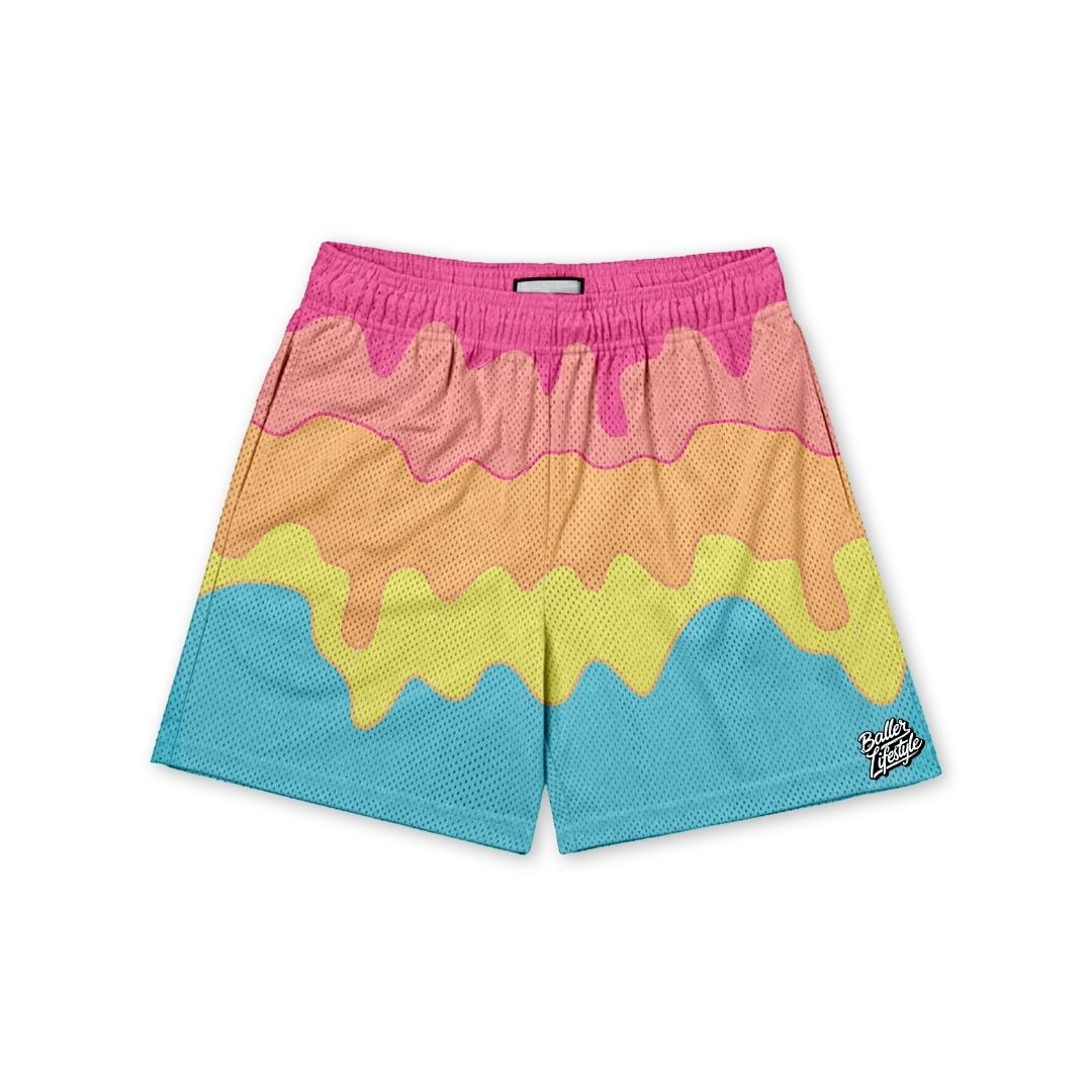 Ice Cream Drip Shorts