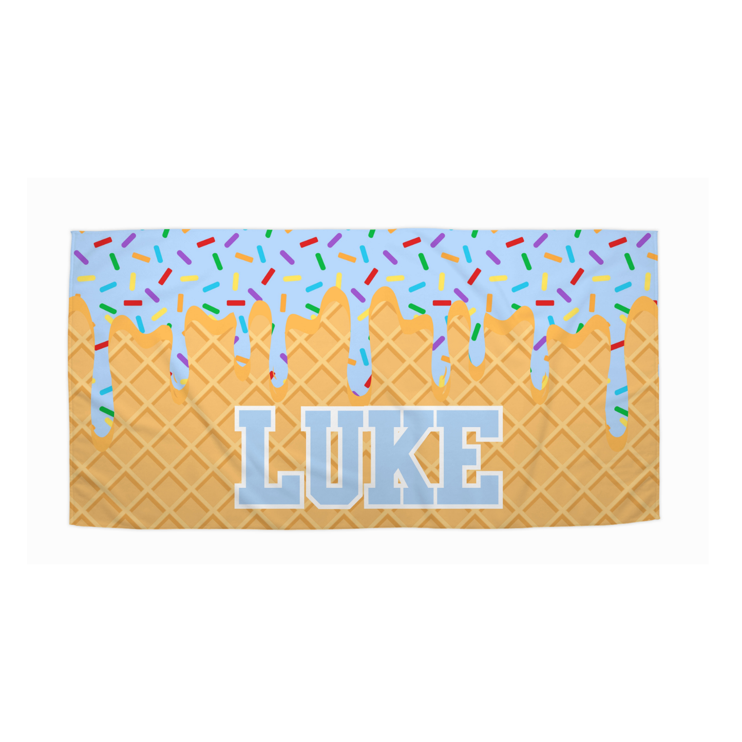 The Luke Sprinkle Drip Beach Towel