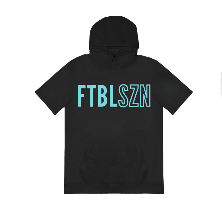 Short Sleeve Football Toddler Hoodie