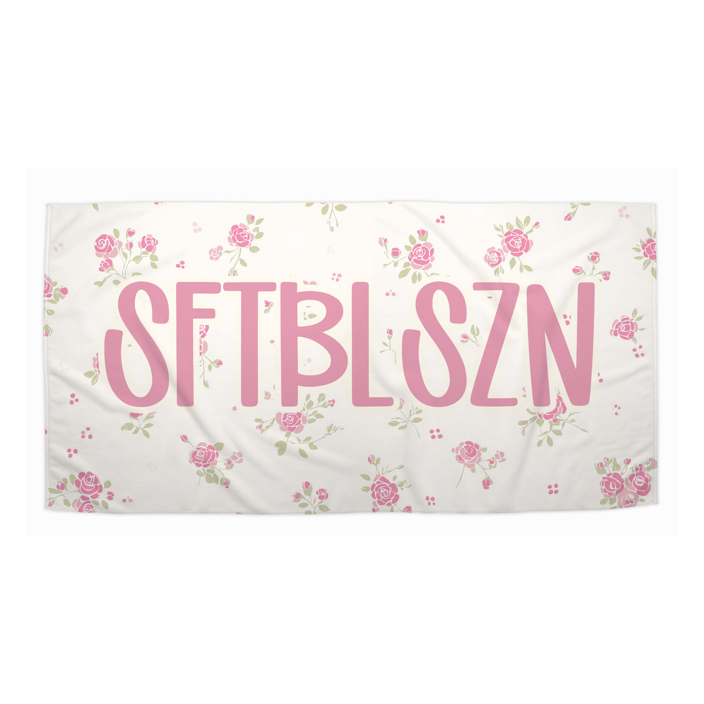 Softball Beach Towel