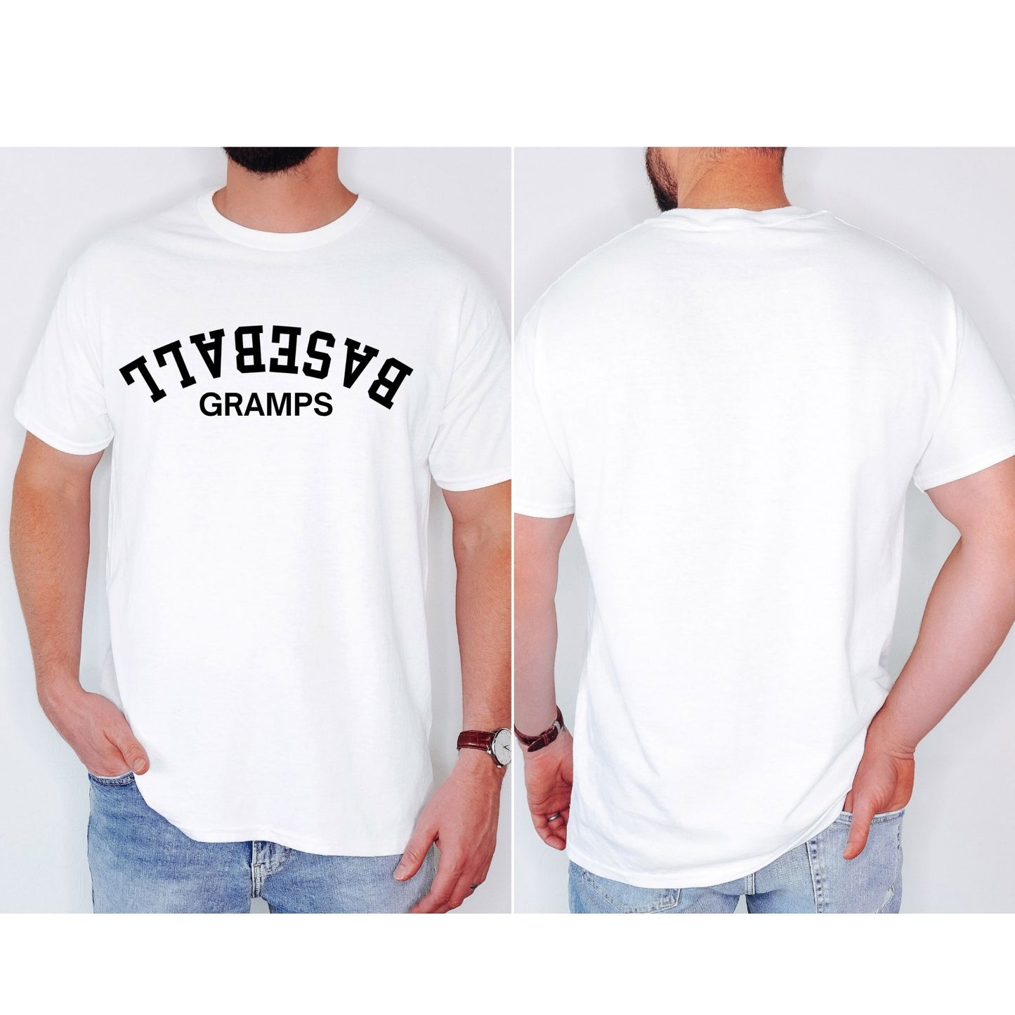 Baseball Gramps Adult Tee