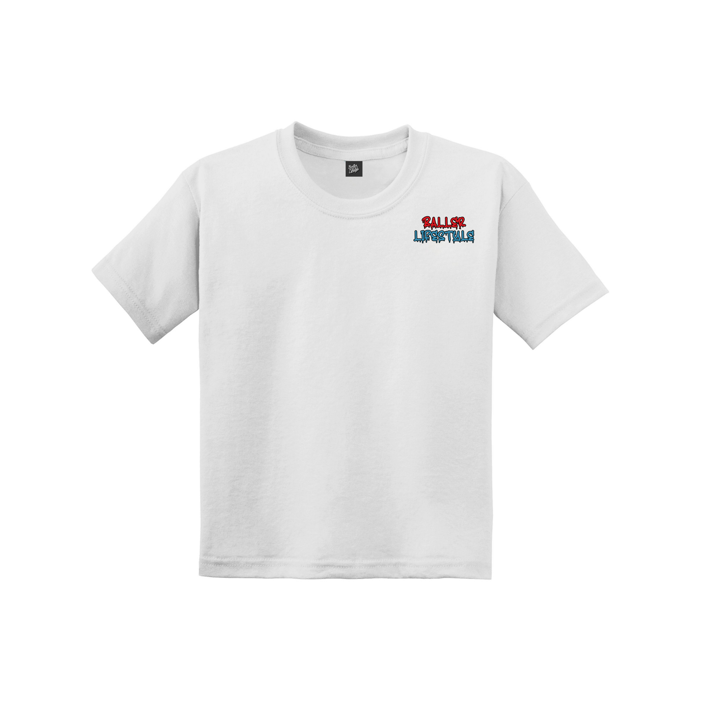 Red White and Drippy Youth Tee