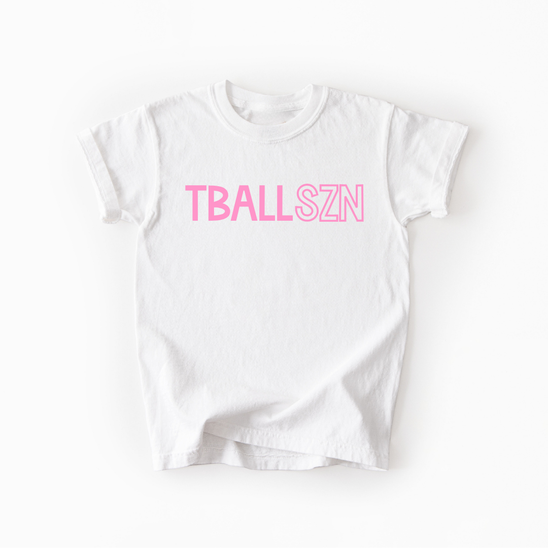 Girls TBALL SZN Toddler Tee