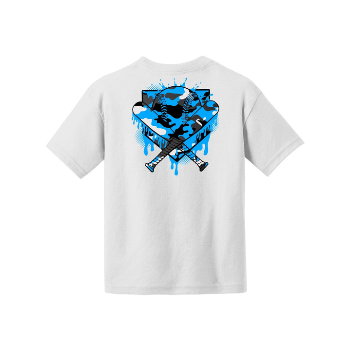 Camo Baseball Youth Tee