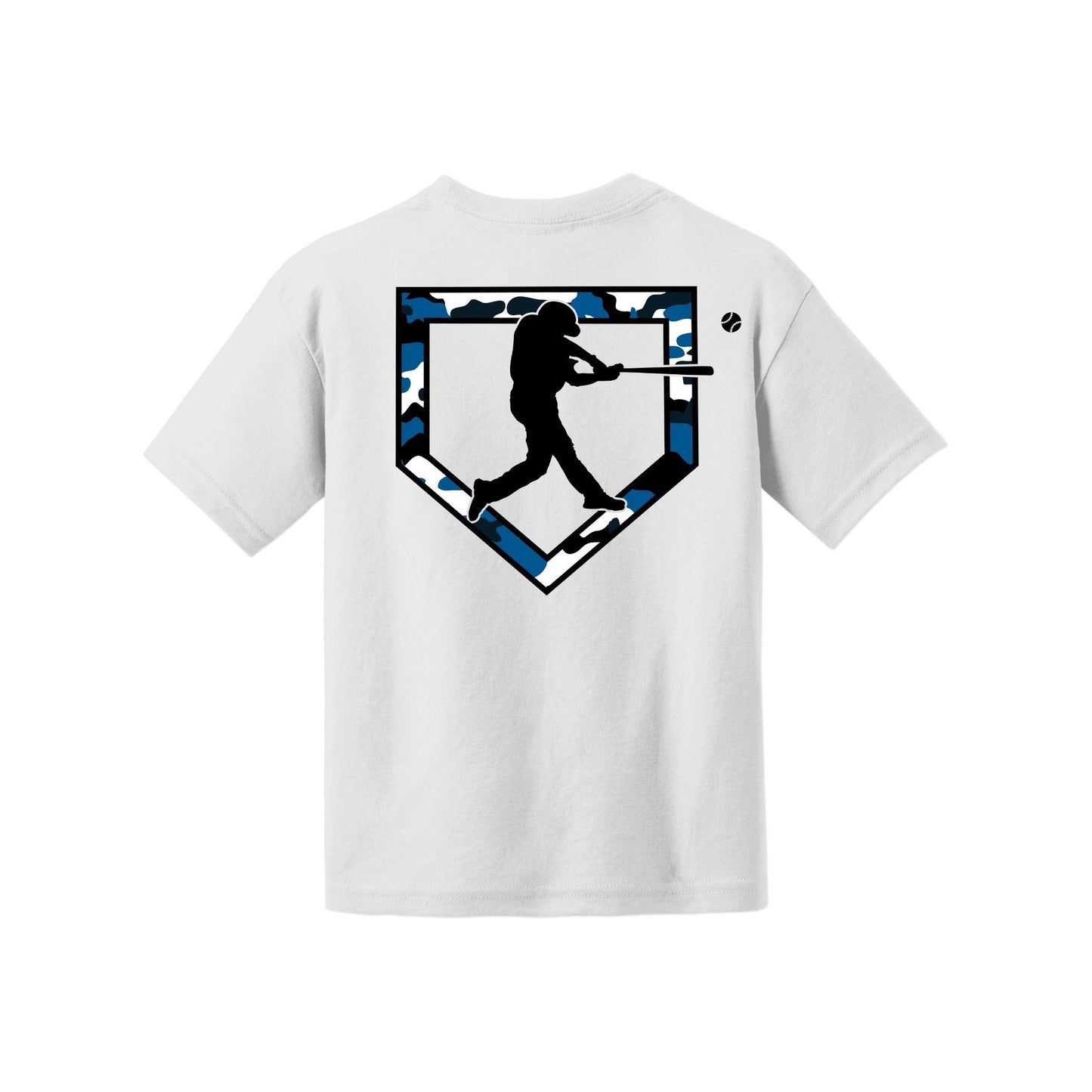 Camo Baseball Youth Tee