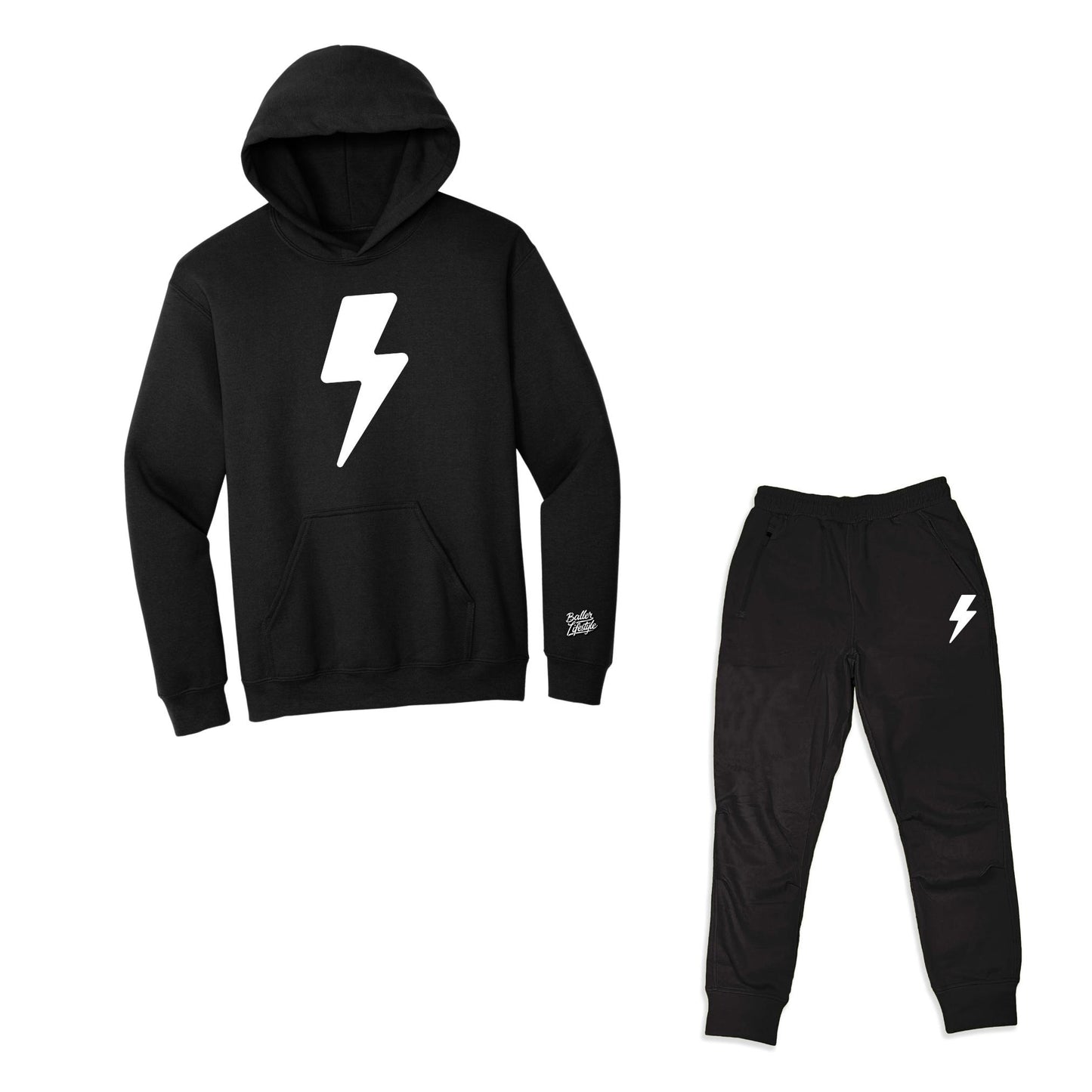 Adult Baller Lifestyle lightening bolt Baseball Joggers (