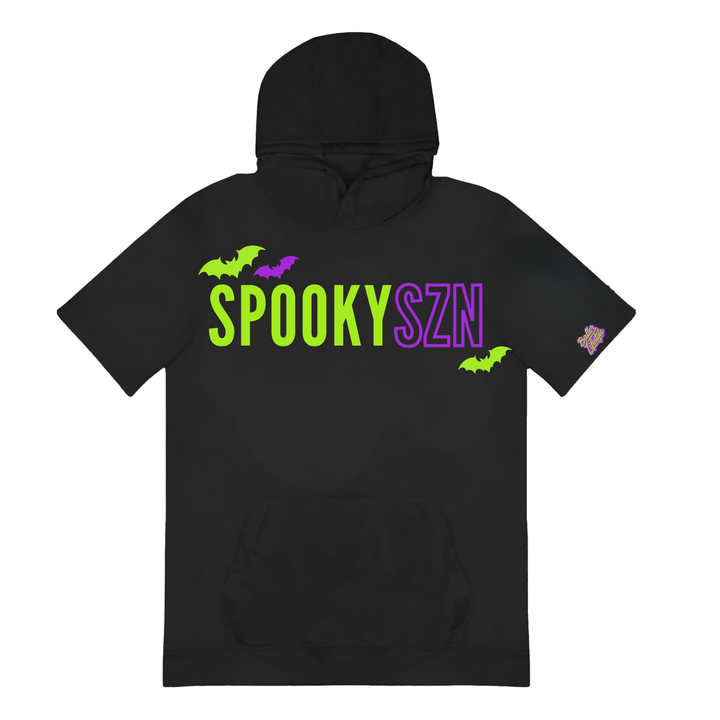 Spooky Season Short Sleeve Hoodie