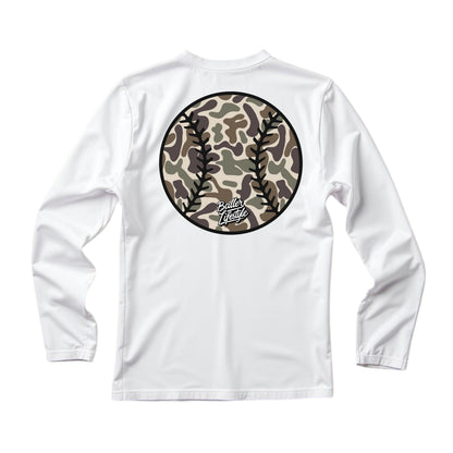 Baseball Youth Long Sleeve Tee