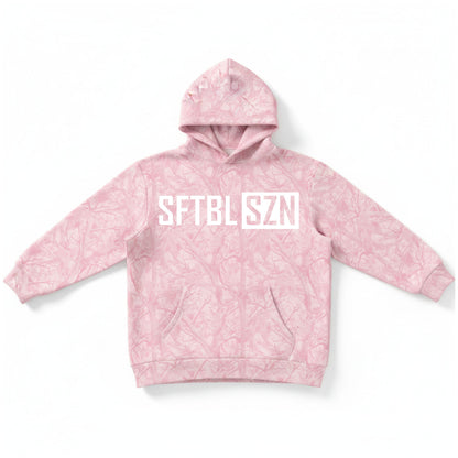 Youth Girls Camo Softball Hoodie