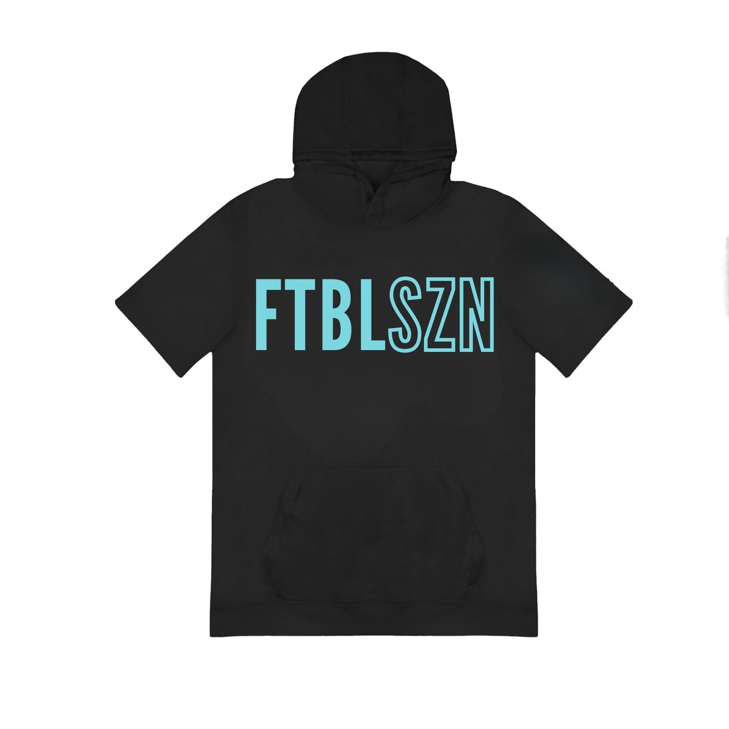 Short Sleeve Football Toddler Hoodie