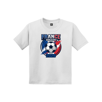 France Soccer Drip Youth Tee
