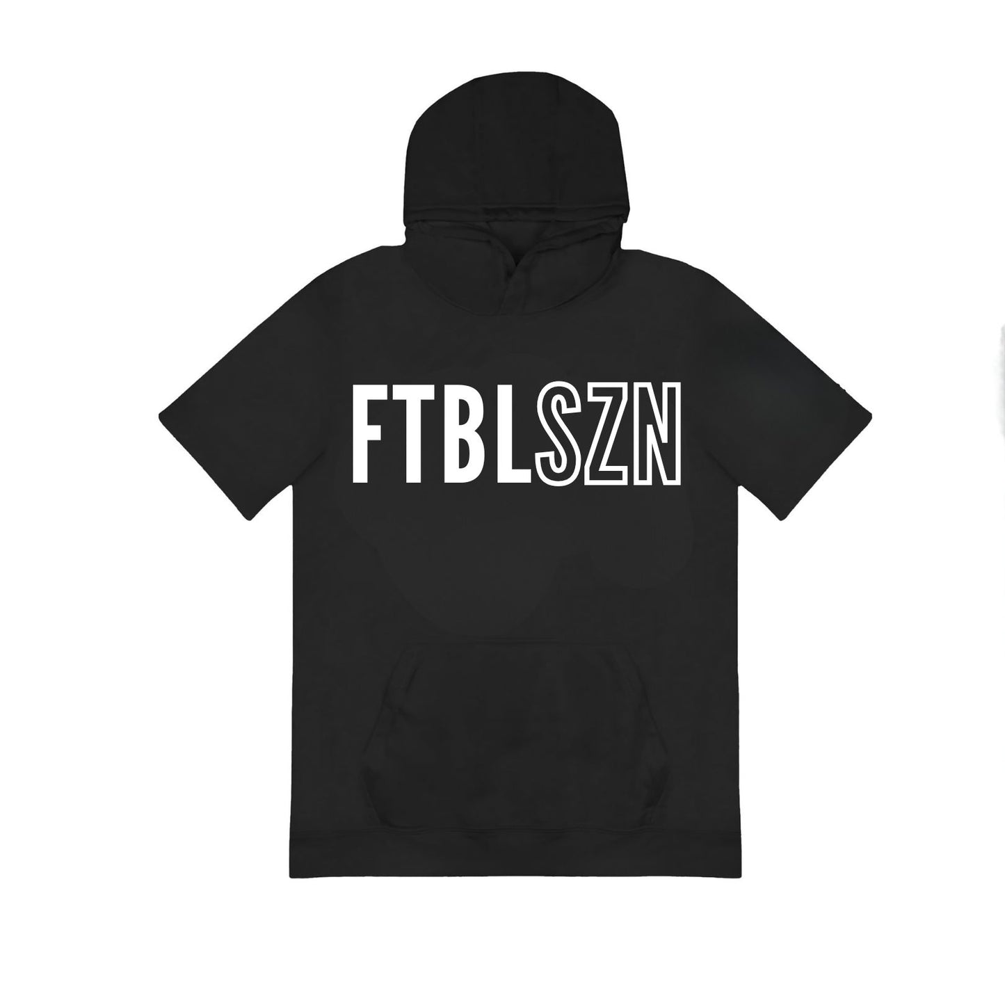 Short Sleeve Football Toddler Hoodie