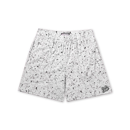 Splatter Paint Baseball Shorts Clearance