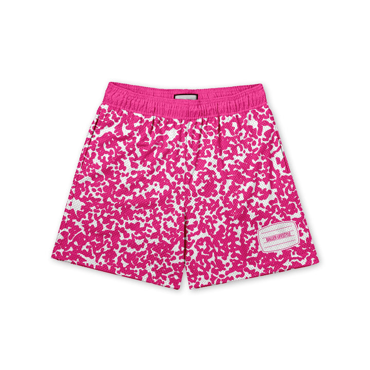 Pink Composition Notebook Baseball Shorts Clearance