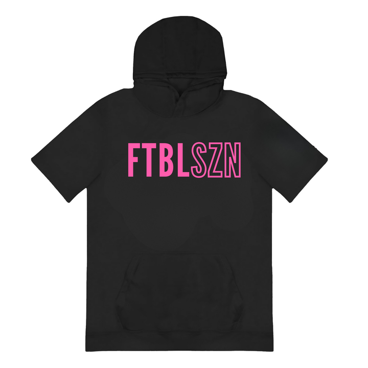 Short Sleeve Football Hoodie