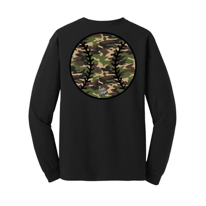 Baseball Youth Long Sleeve Tee