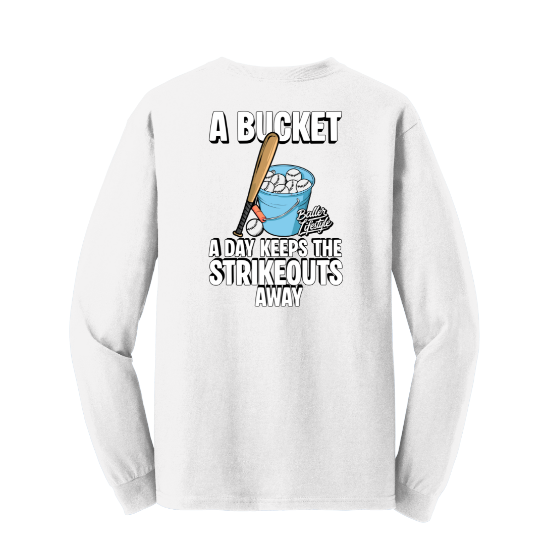 Baseball Youth Long Sleeve Tee