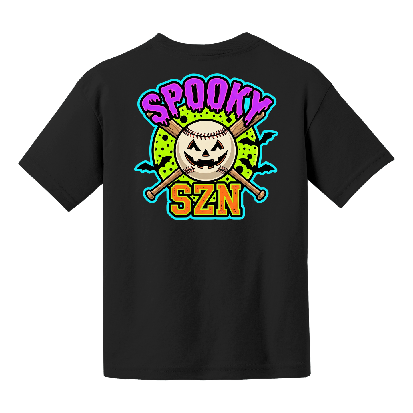 Baseball Halloween Youth Tee