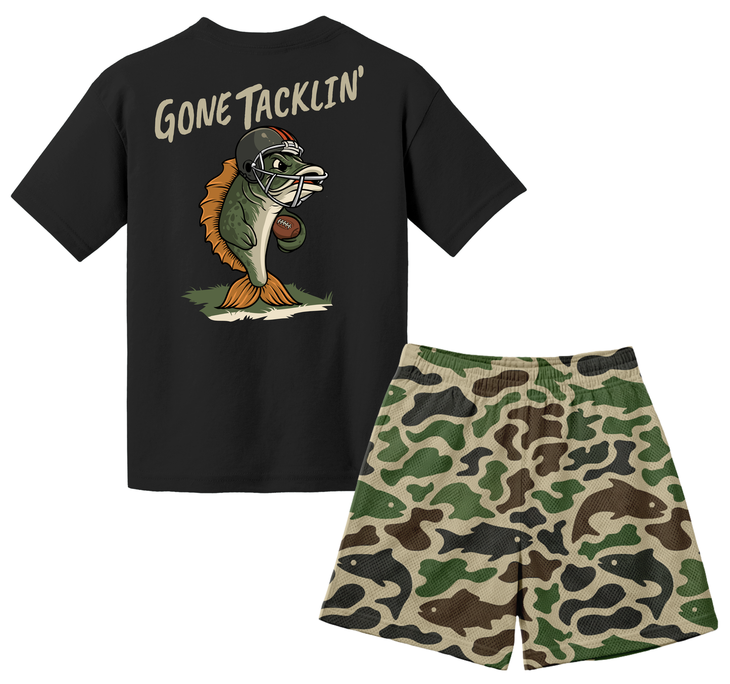 Camo Youth Shorts
