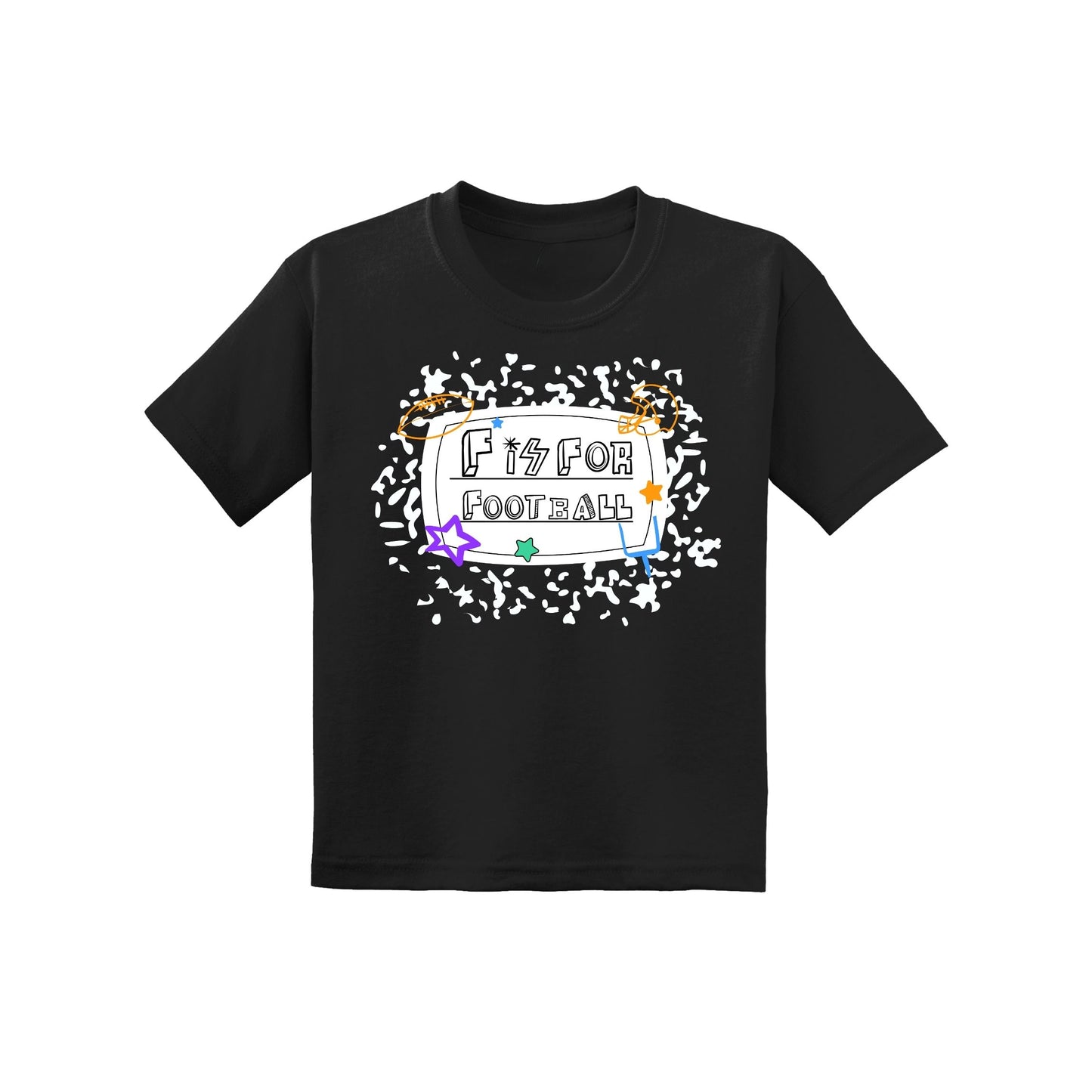 F is for Football Adult Tee