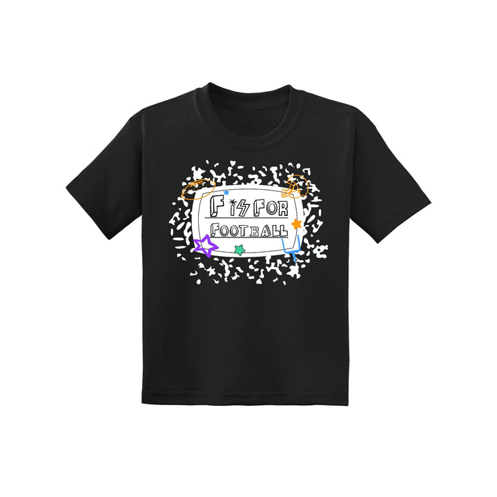 F is for Football Adult Tee