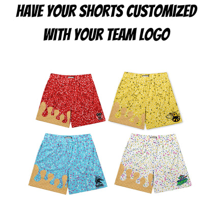 Ice Cream Drip Shorts Clearance
