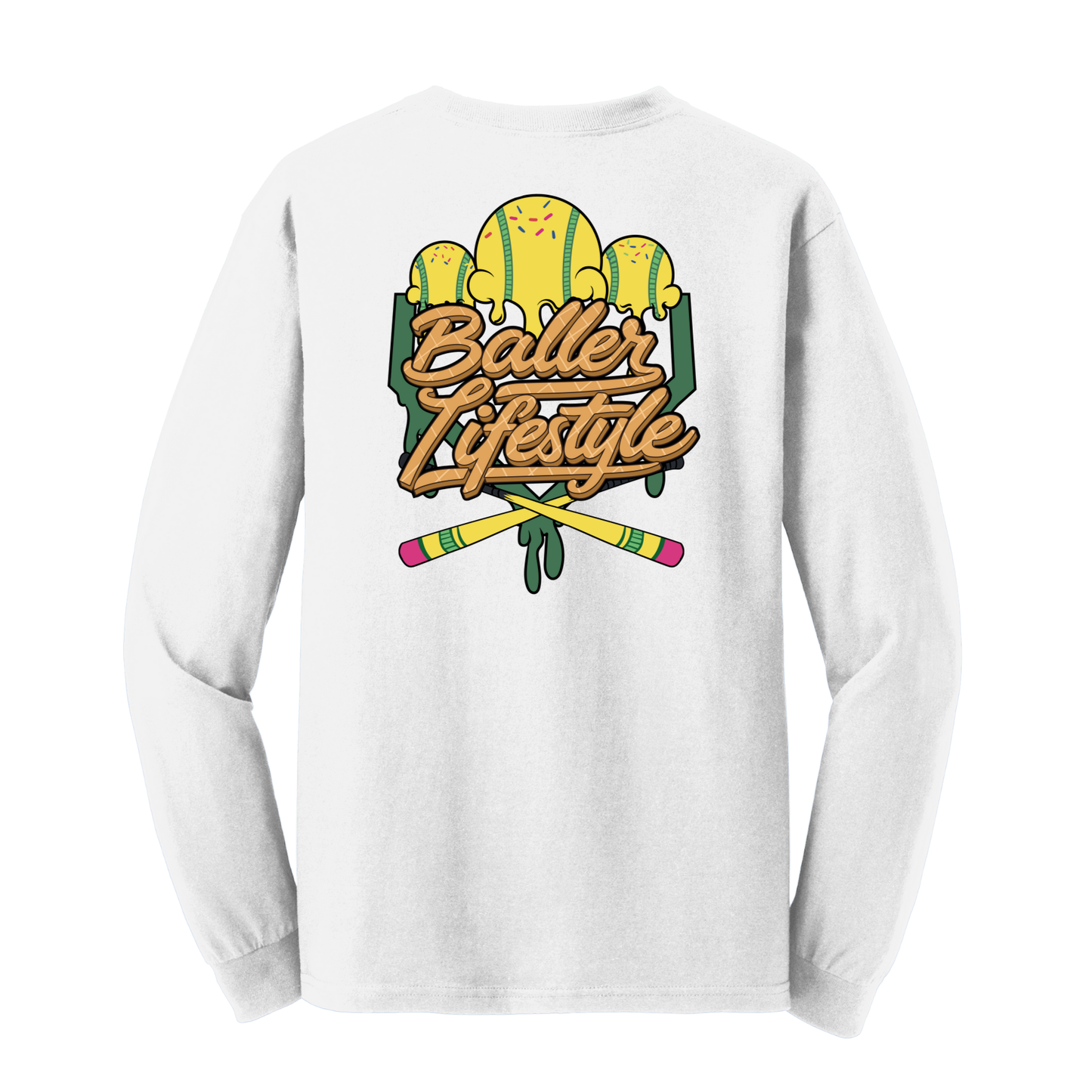 Youth Baseball Long Sleeve Tee