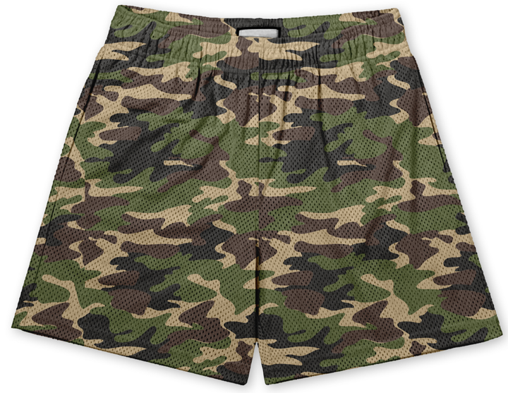 Camo Youth Shorts