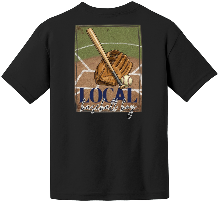 Local Baseball Boy Youth Tee
