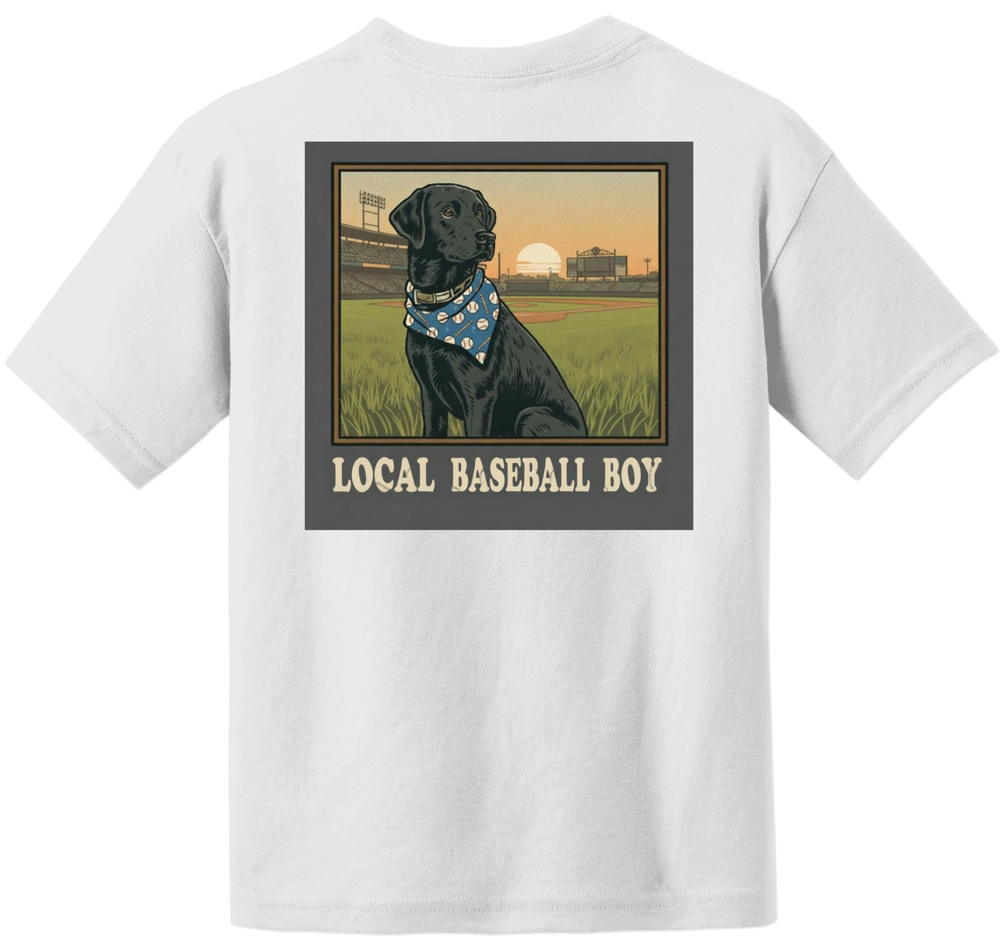 Local Baseball Boy Youth Tee