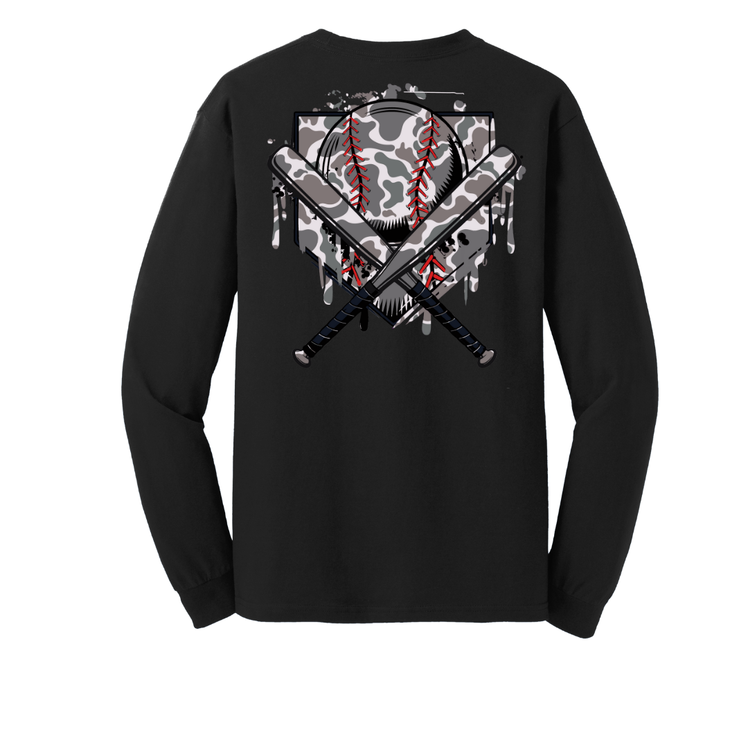 Baseball Youth Long Sleeve Tee